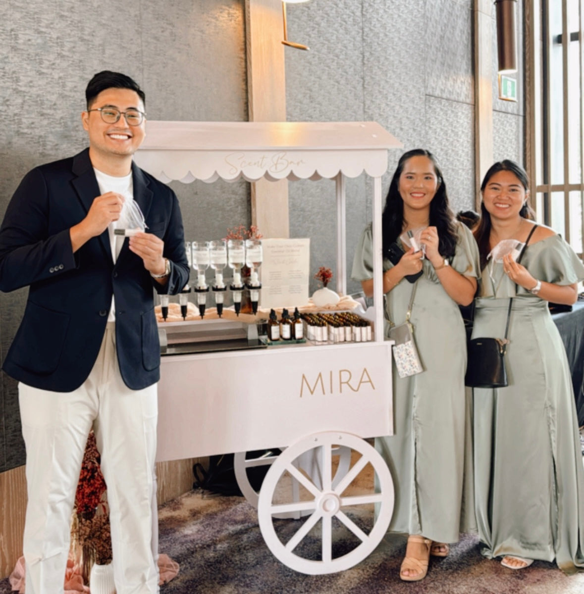 Scent Bar Elevate your events with our DIY Perfume Bar Mira Singapore